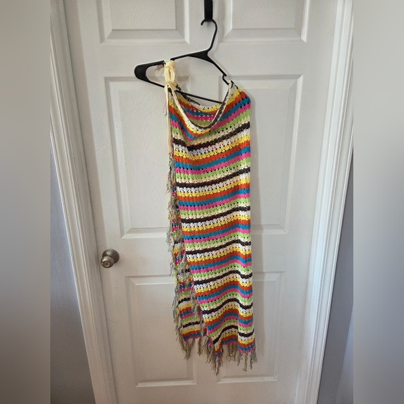 Colorful Crochet SWIM WRAP - Picture 3 of 3